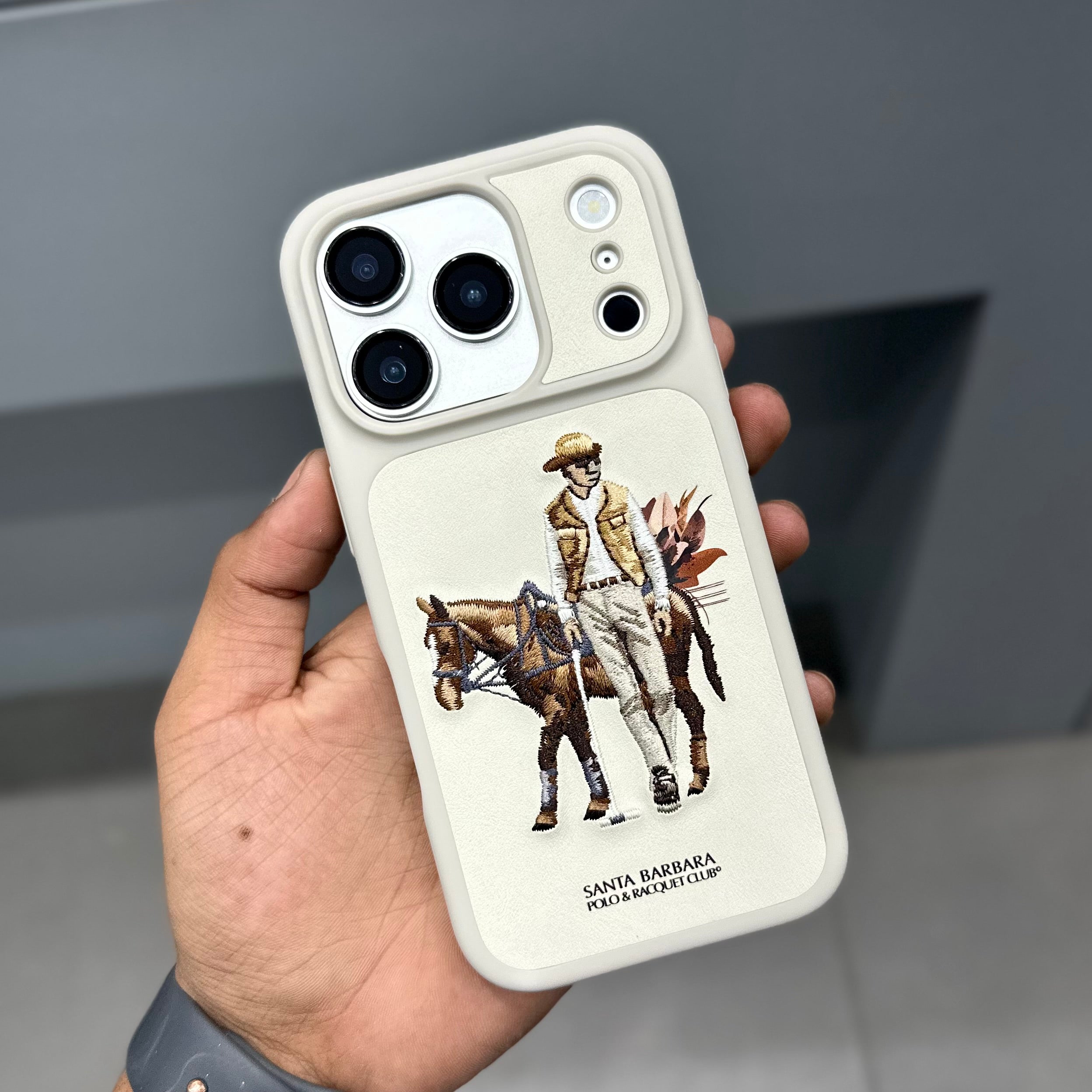 Santa Barbara Cedric Case-Beige ( No. 2008 ) 17 Series Mobile Case by CoverMeUp