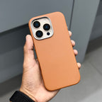 XUNDO R Leather Magsafe Case - Brown ( No. 2252 ) Mobile Case by CoverMeUp