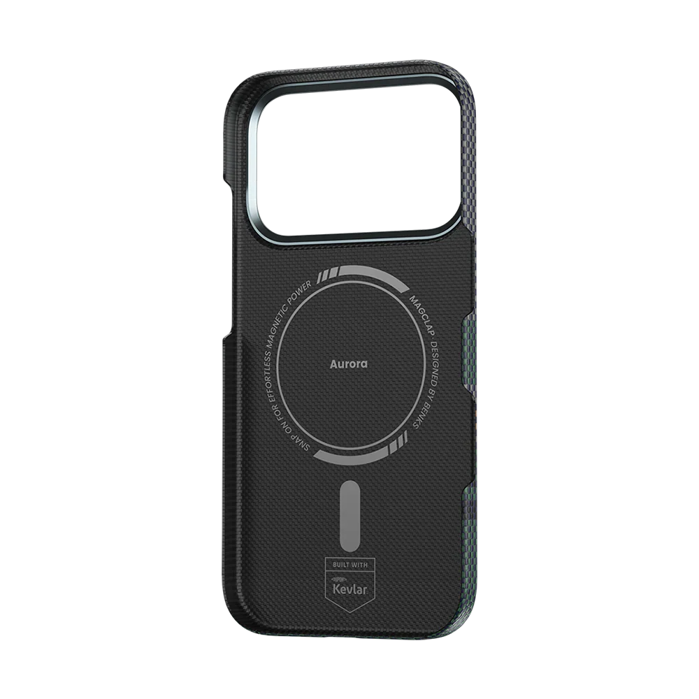 Protective Apple iPhone Back Cover - BENKS Aurora ArmorAir Case built with Kevlar® for iPhone 17 Pro - Style 2
