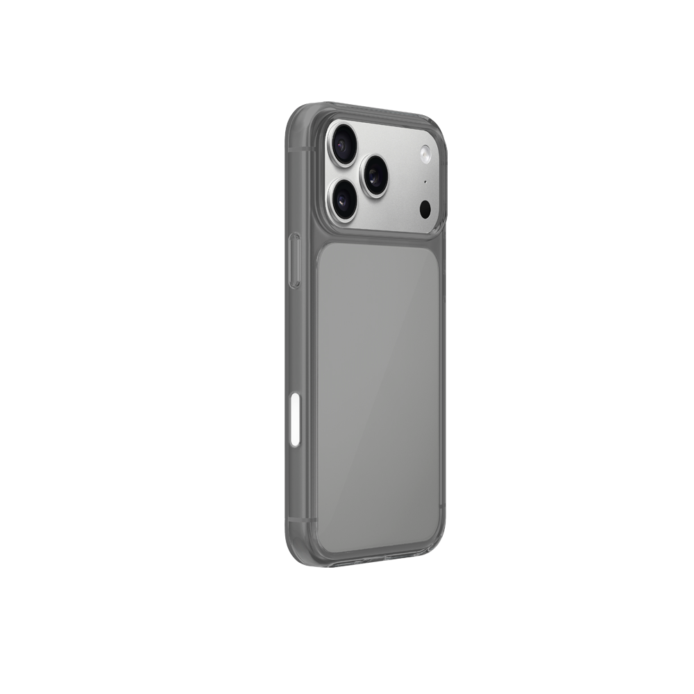 KZDOO Guardian Transparent Series Case for iPhone 17 Pro Max (Transparent Smoke)