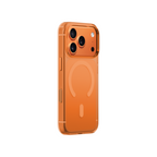 KZDOO Iceguard Transparent Series Magsafe Case for iPhone 17, 17/18 Pro & 17/18 Pro Max - iPhone 17 Pro / 18 Pro - Transparent Orange