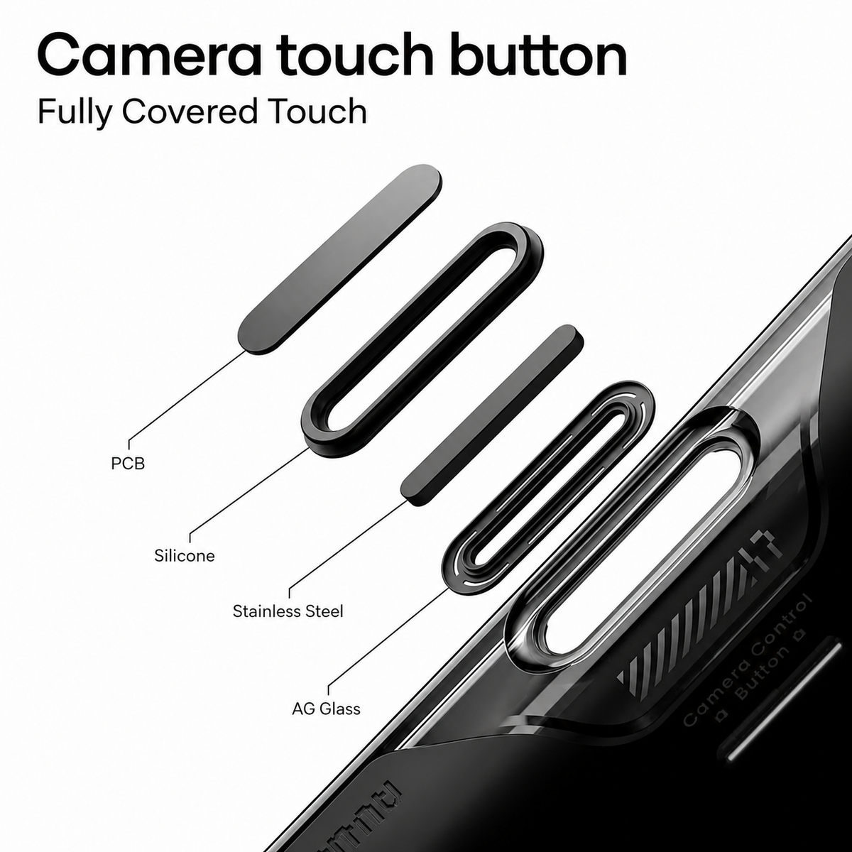 Aulumu A17 Frosted Case for iPhone 17 Pro | Subtle Glow-in-the-Dark | MagSafe