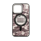 Protective Apple iPhone Back Cover - Futuristic Circuit Magsafe Cover for iPhone. - Style 3
