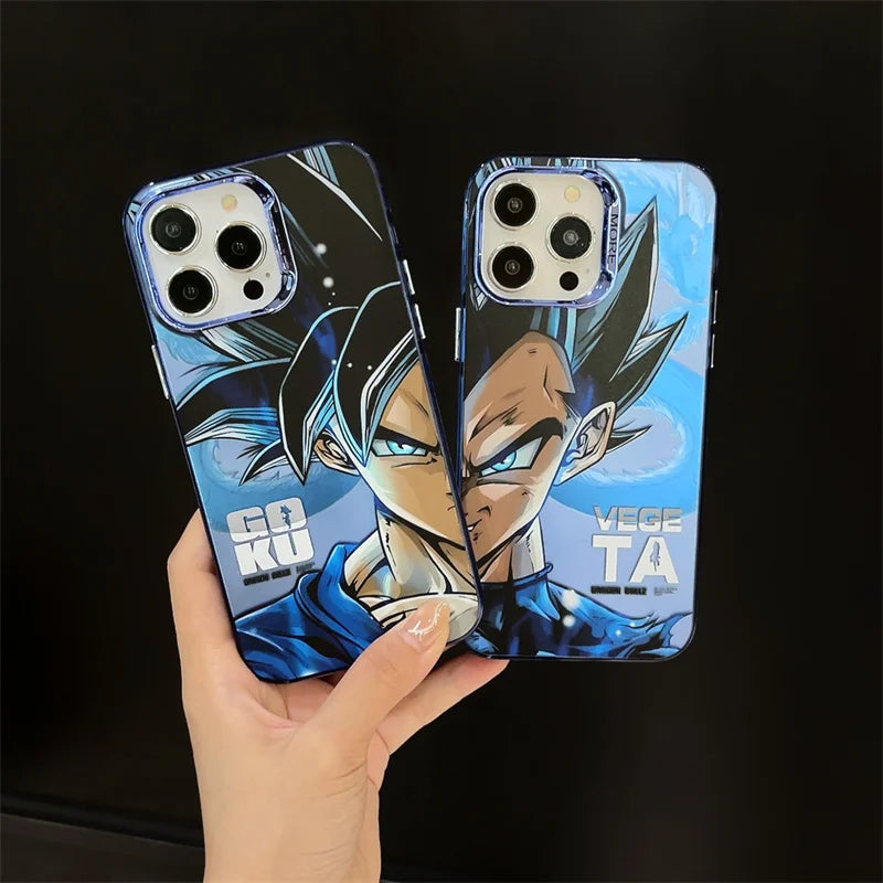 Dragon Ball GOKU VEGETA Shockproof Anime Case for iPhone