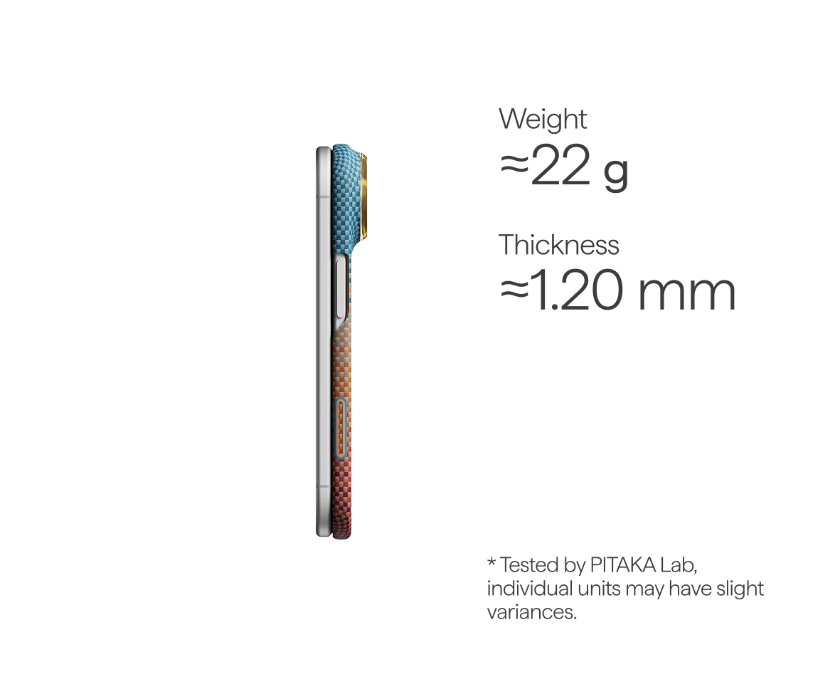 Pitaka Edge Carbon Case for iPhone Duo