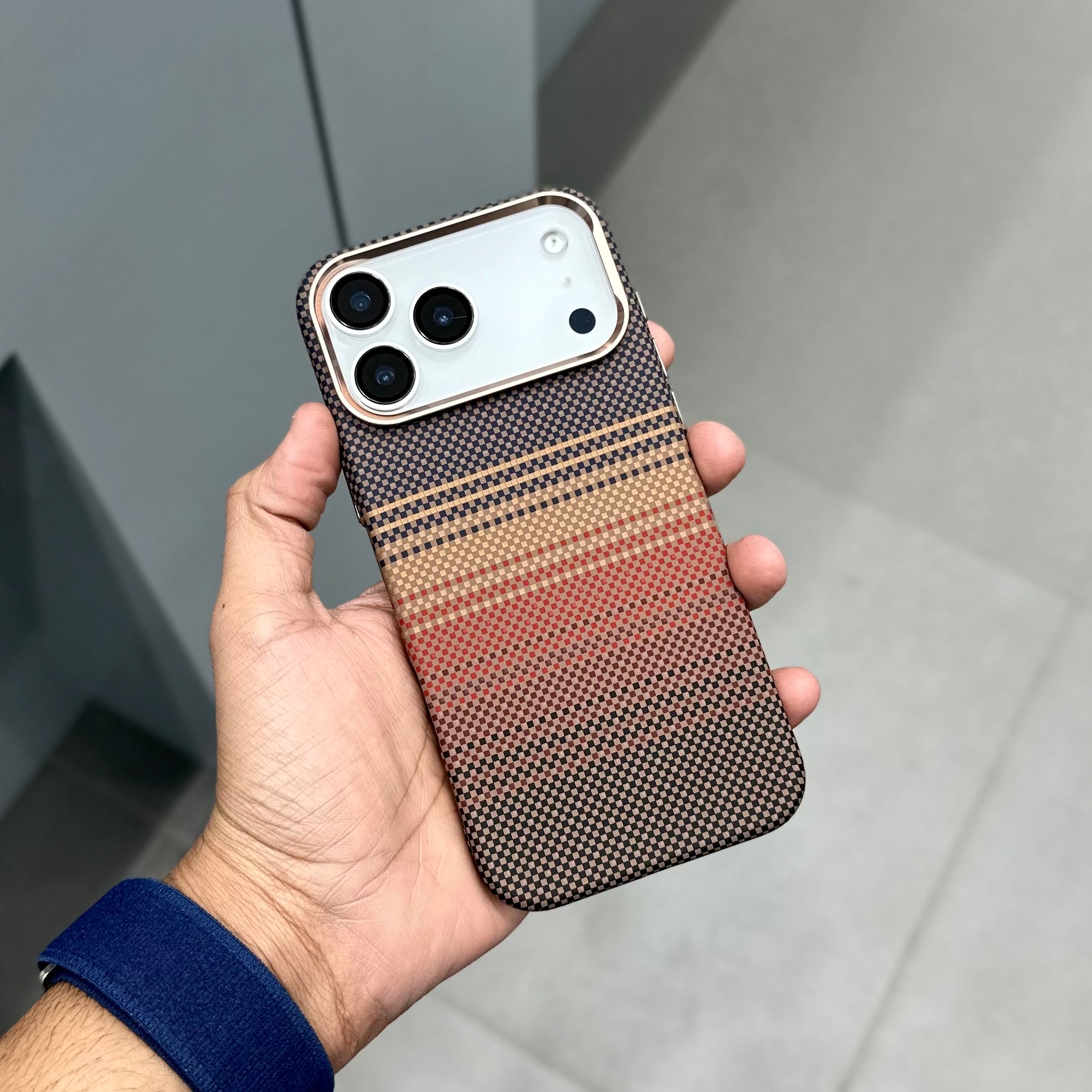 Luxo Brown Check 6.0 Case ( No. 1659 ) Mobile Case by CoverMeUp