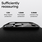 Aulumu A17 Vegan Leather Case for iPhone 17 Pro | MagSafe