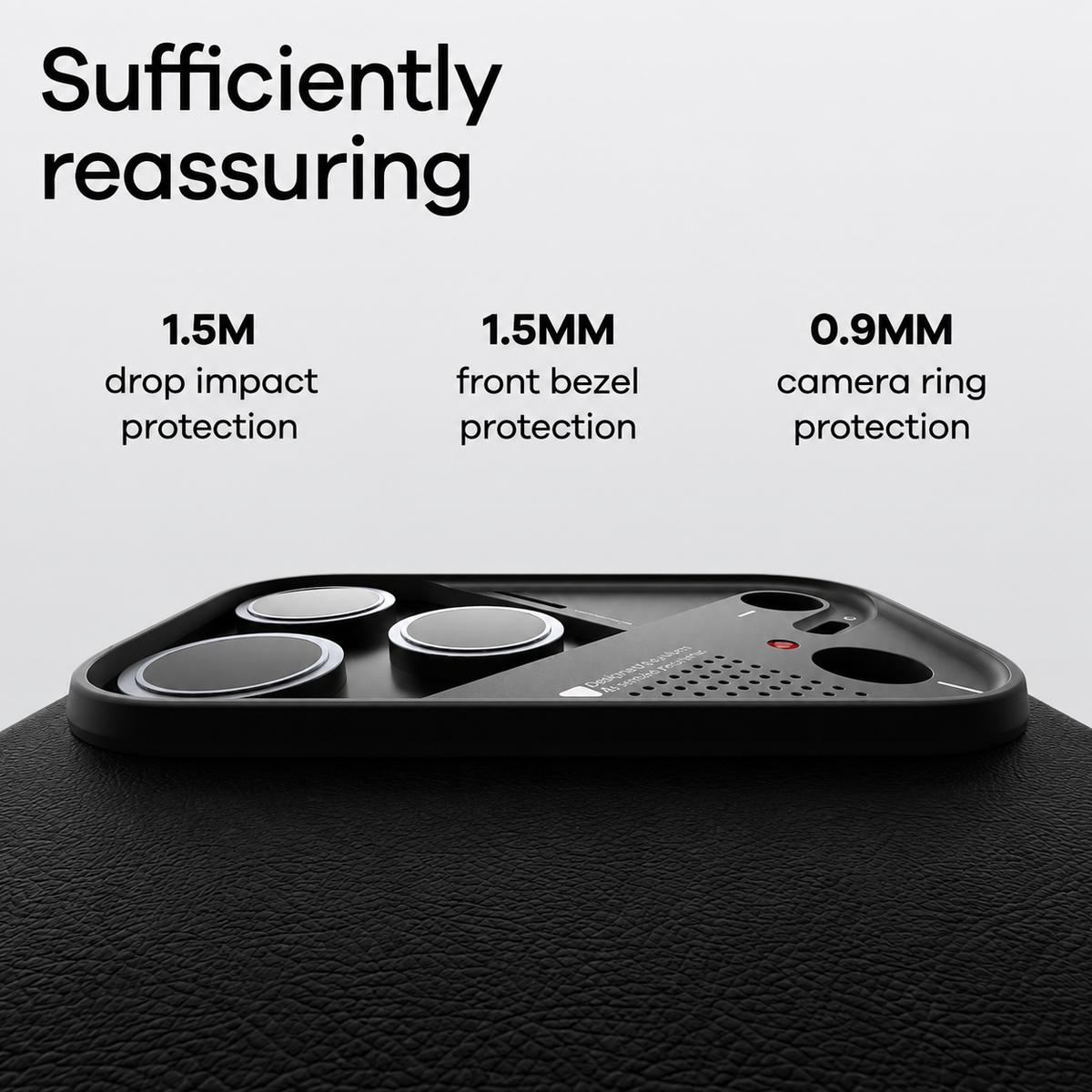 Aulumu A17 Vegan Leather Case for iPhone 17 Pro | MagSafe