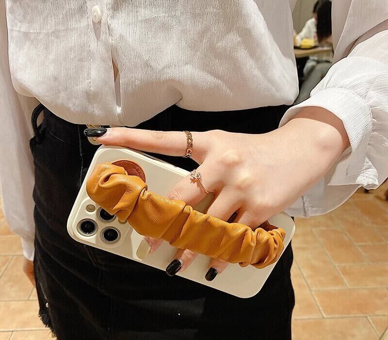 Luxury Leather Bracelet Case Mobile Case by CoverMeUp - Style 7