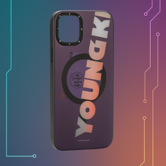 Futuristic Circuit Magnetic and anti-Impact Case compatible with iPhone