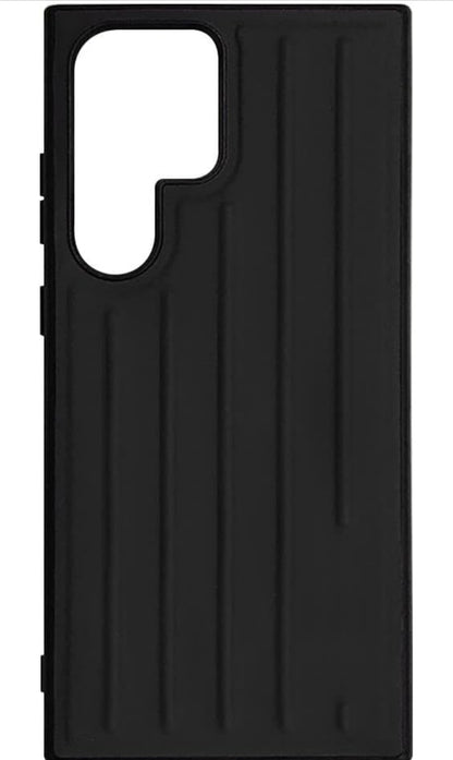 Samsung Galaxy S23 Ultra Case Silicon Hard Case Cover Black