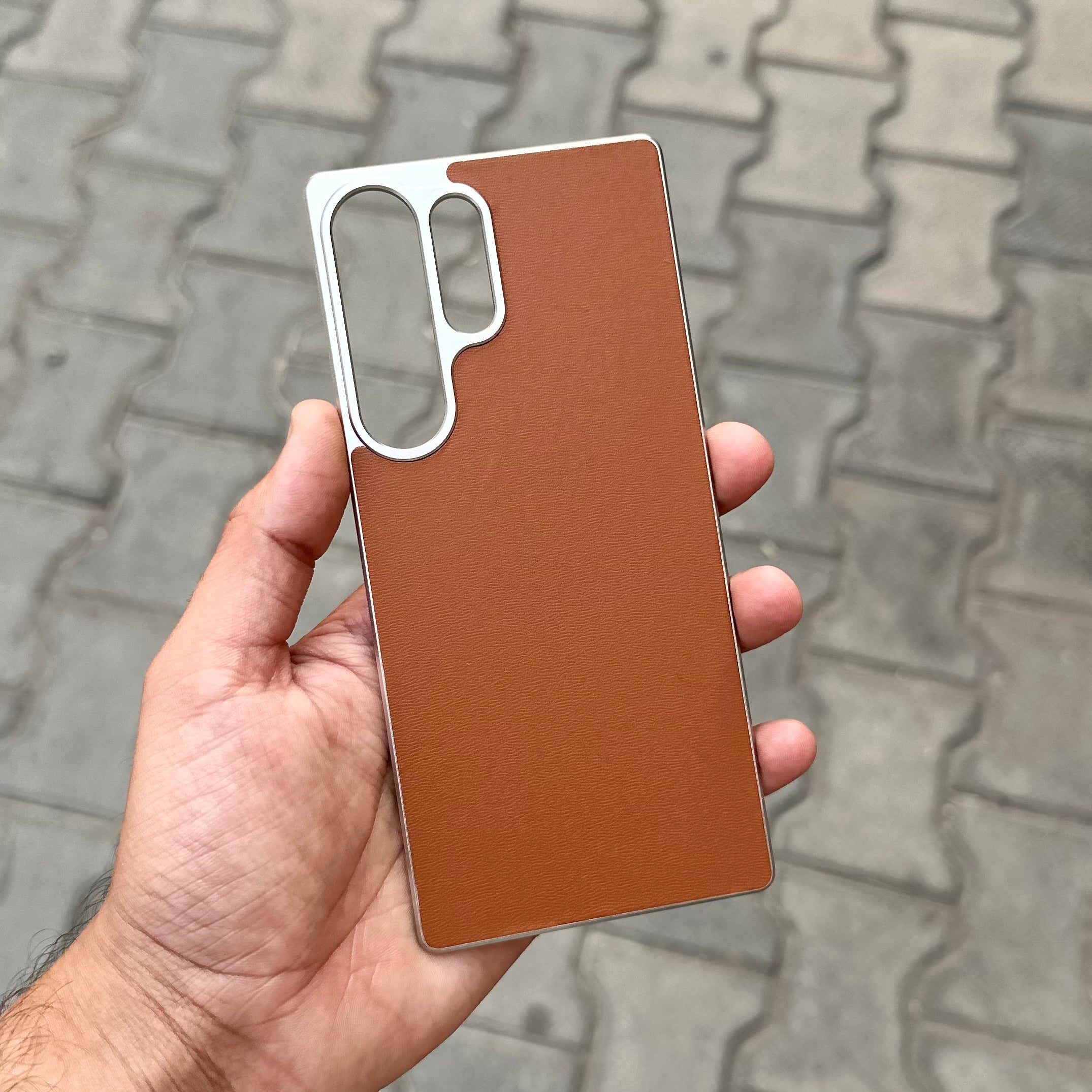 Movenchy Carbon Magclap Case-Brown- Samsung ( No. 1803 )