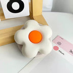 Floral Design MagSafe Pop Socket (Off White)