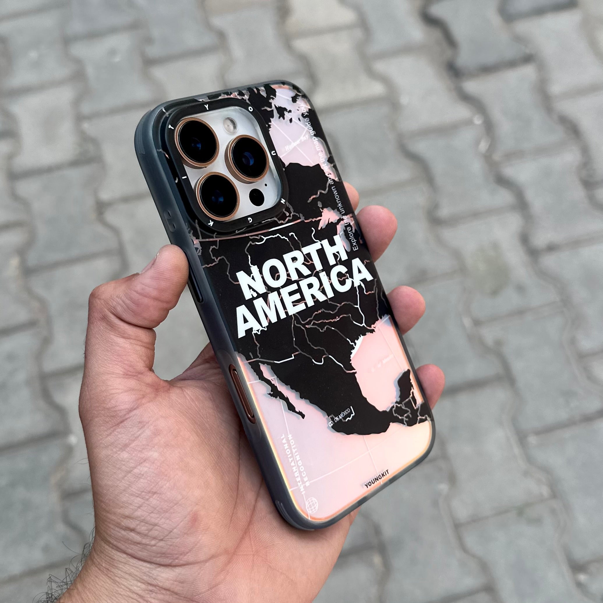 Youngkit North America Plus Colour Changing ( No. 1392 ) Mobile Case by CoverMeUp - Style 2