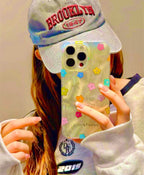 Protective Apple iPhone Back Cover - Flower Floral Design Girls Shockproof Protective Case for iPhone - Style 5