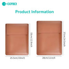 FlexiFold Multifunctional Leather Laptop Liner Bag Mobile Case by CoverMeUp - Style 2