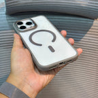 Protective Apple iPhone Back Cover - VeilGrid MagSafe iPhone Case - Style 15