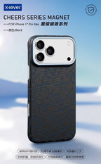 X-Level Cheers Ultra-Thin Magnet Carbon Case for iPhone 17 & 18 Series