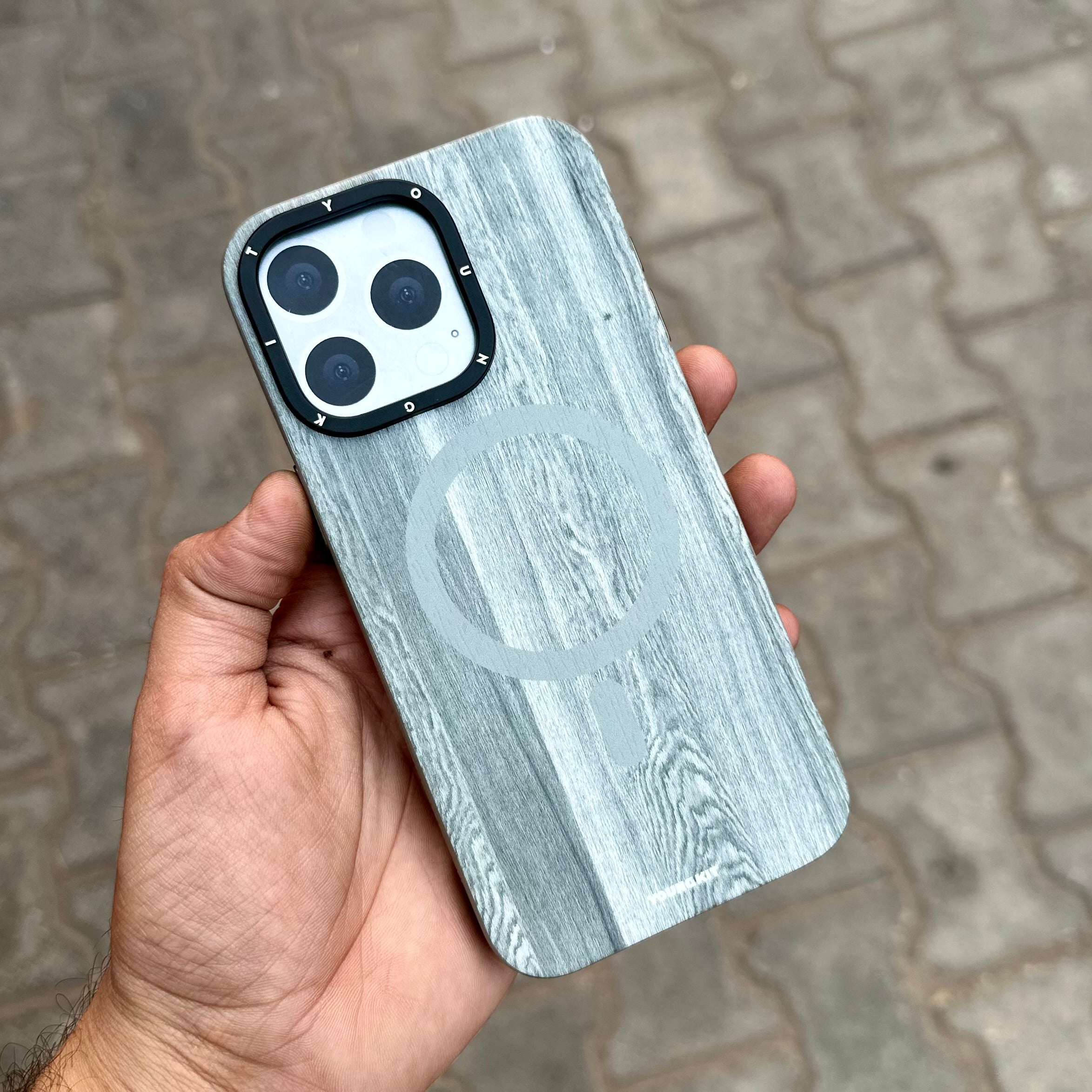 Youngkit Wooden Case ( No. 1406 ) Mobile Case by CoverMeUp - Style 2
