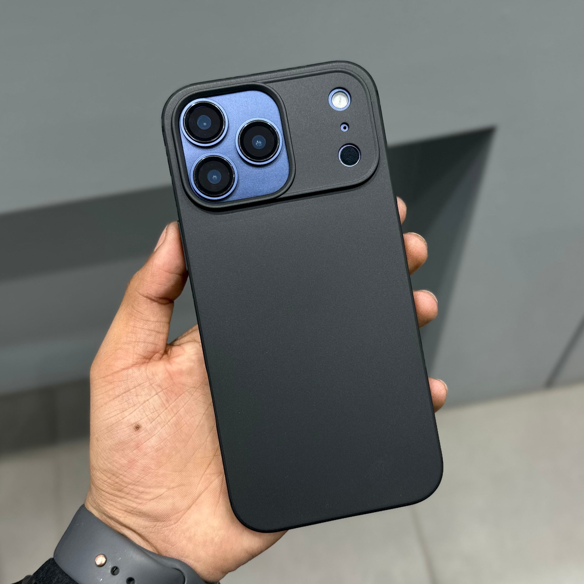 CMA SHADOW MATTE CASE - BLACK ( No. 2911 ) Mobile Case by CoverMeUp - Style 3