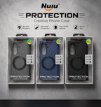 Samsung Galaxy Z Fold 8 Rotating Bracket Stand Front Glass Protection Case