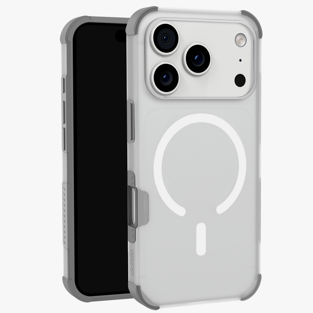 GRIPP Axon Apple MagSafe Case with 8ft Drop Tested - iPhone 18 Pro - Grey