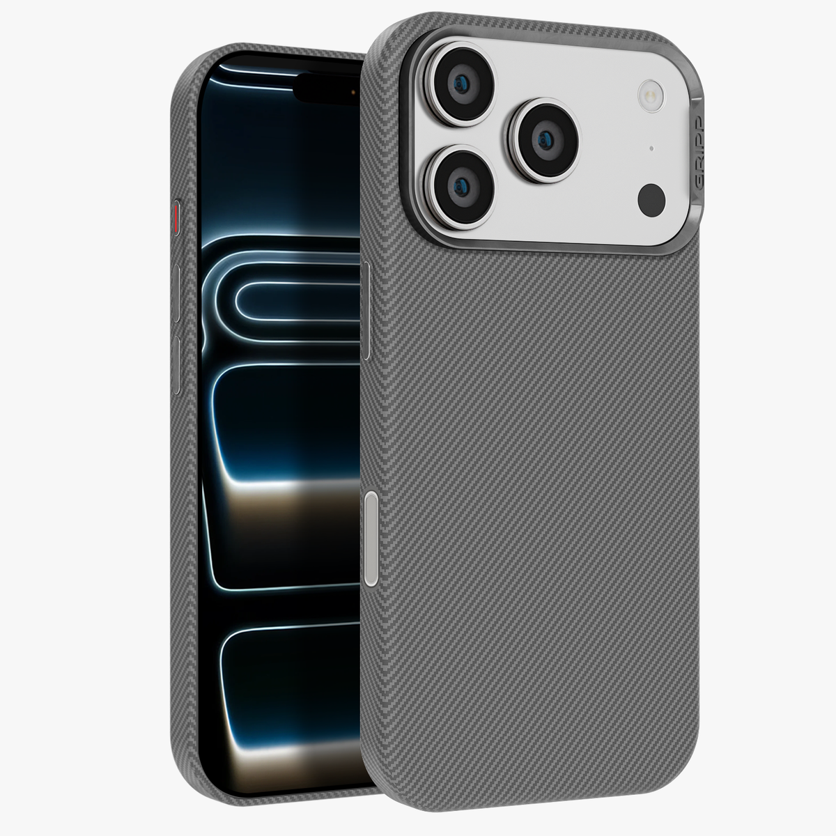 GRIPP Carbon Slim Apple iPhone 17 Pro MagSafe Case - Grey