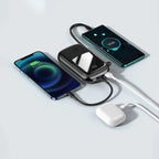 Qpow™ 10000mAh Power Bank with Type-C Cable Mobile Case by CoverMeUp - Style 16