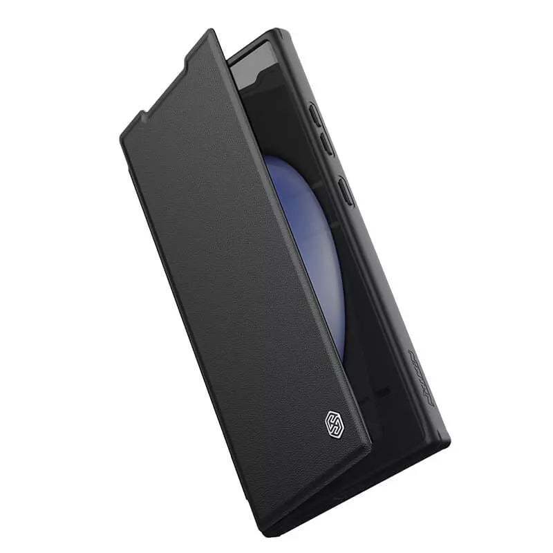 Nillkin Qin Prop Leather Case for Samsung Galaxy S24 Ultra Mobile Case by CoverMeUp - Style 2