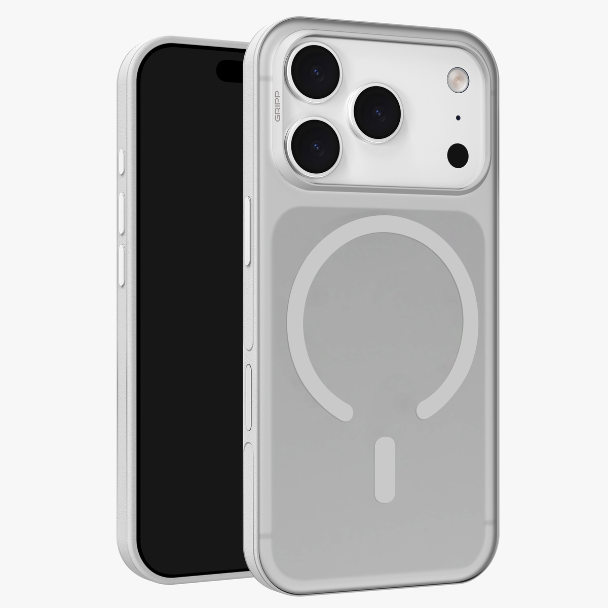 GRIPP Polar Apple iPhone 18 Pro MagSafe Case with 10ft Drop Tested - White