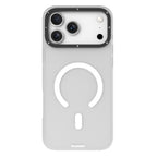 Protective Apple iPhone Back Cover - YOUNGKIT Hidden Sand Series Magsafe Case for iPhone 17 Pro Max (White)