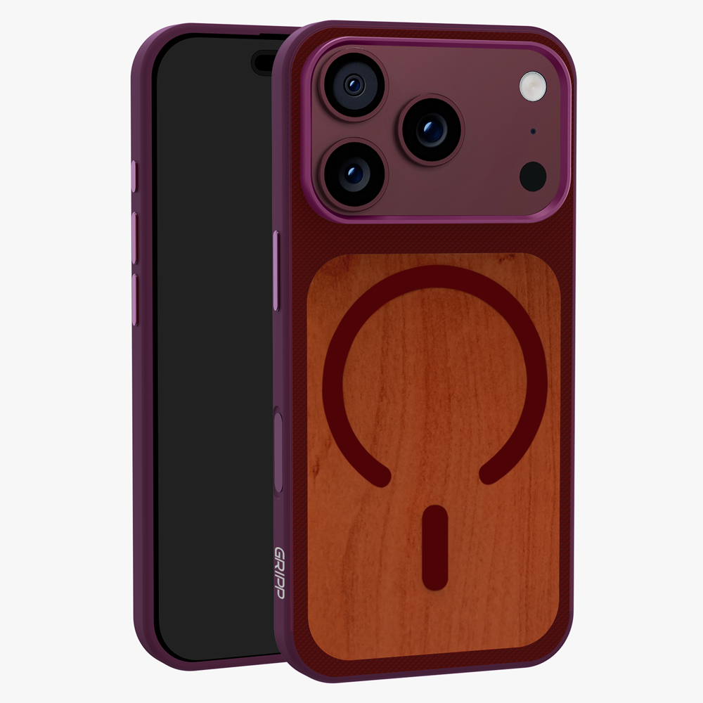 GRIPP Oak Apple MagSafe Case with 8ft Drop Tested