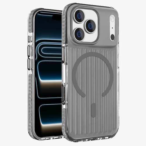 Protective Apple iPhone Back Cover - GRIPP Armor Apple iPhone 17 Pro Max MagSafe Case with 12ft Drop Tested - Grey