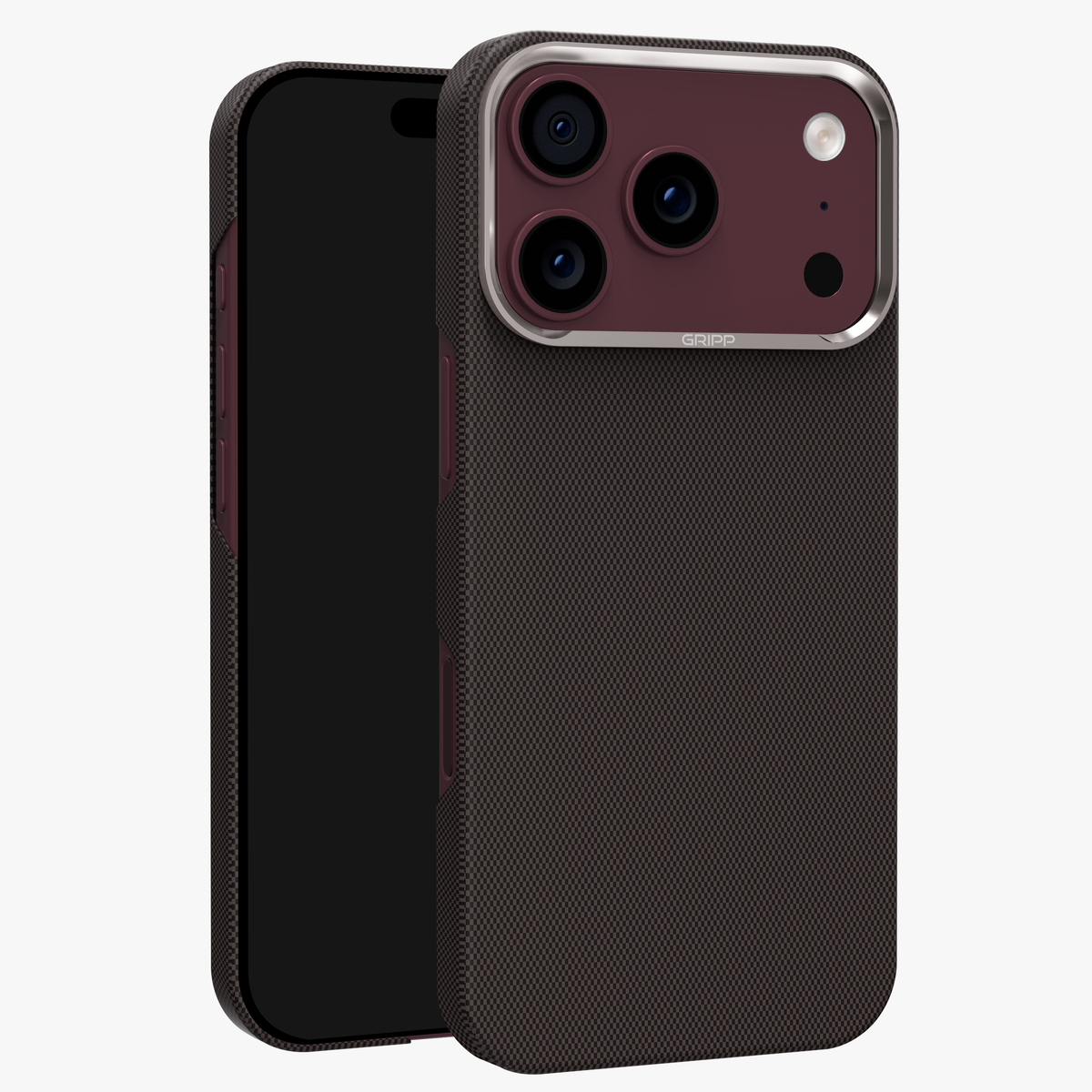 GRIPP Carbon Apple iPhone 18 Pro MagSafe Case - Cherry