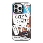 Protective Apple iPhone Back Cover - YOUNGKIT City Series Where Urban Vibes Stick Metro Flow Case for iPhone 16 Pro