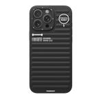 YOUNGKIT Luggage Series True Colour Case for iPhone 16 Pro Max (Black)