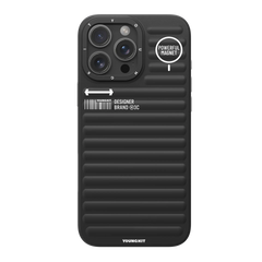 YOUNGKIT Luggage Series True Colour Case for iPhone 16 Pro (Black)