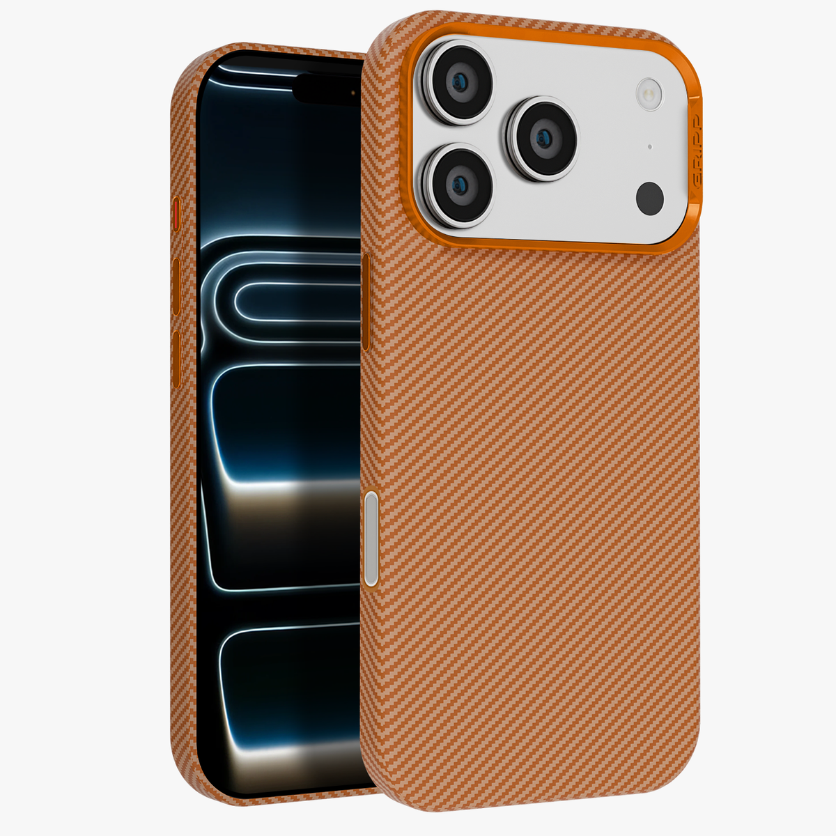 GRIPP Carbon Slim Apple iPhone 17 Pro Max MagSafe Case - Orange