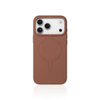 Protective Apple iPhone Back Cover - YOUNGKIT Morandi Silicon Case for iPhone 17 Pro (BROWN)