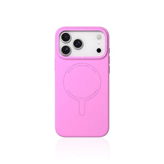 YOUNGKIT Morandi Silicon Case for iPhone 17 Pro Max (PINK)