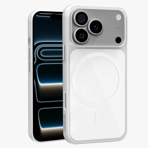 Protective Apple iPhone Back Cover - GRIPP Native Apple iPhone 17 Pro Max MagSafe Case with 6ft Drop Tested - White