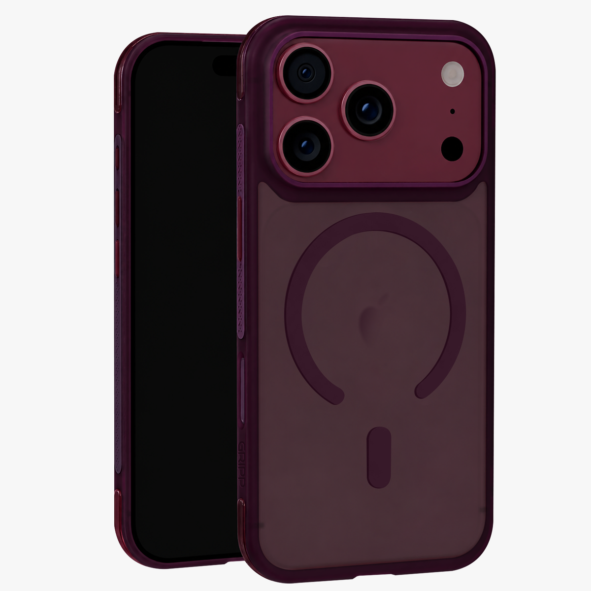 GRIPP Halo Apple iPhone 18 Pro MagSafe Case with 10ft Drop Tested - Cherry
