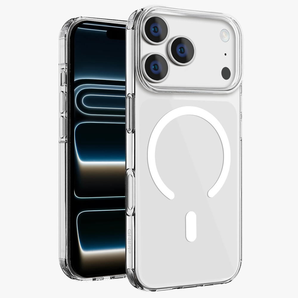 GRIPP Clear Apple iPhone 17 Pro Max MagSafe Case with 8ft Drop Tested - Clear