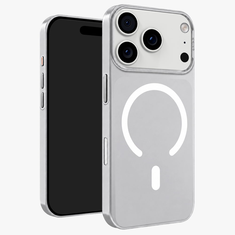 GRIPP Glam Ultra-Slim Apple MagSafe Case - Frost - iPhone 18 Pro - Frost
