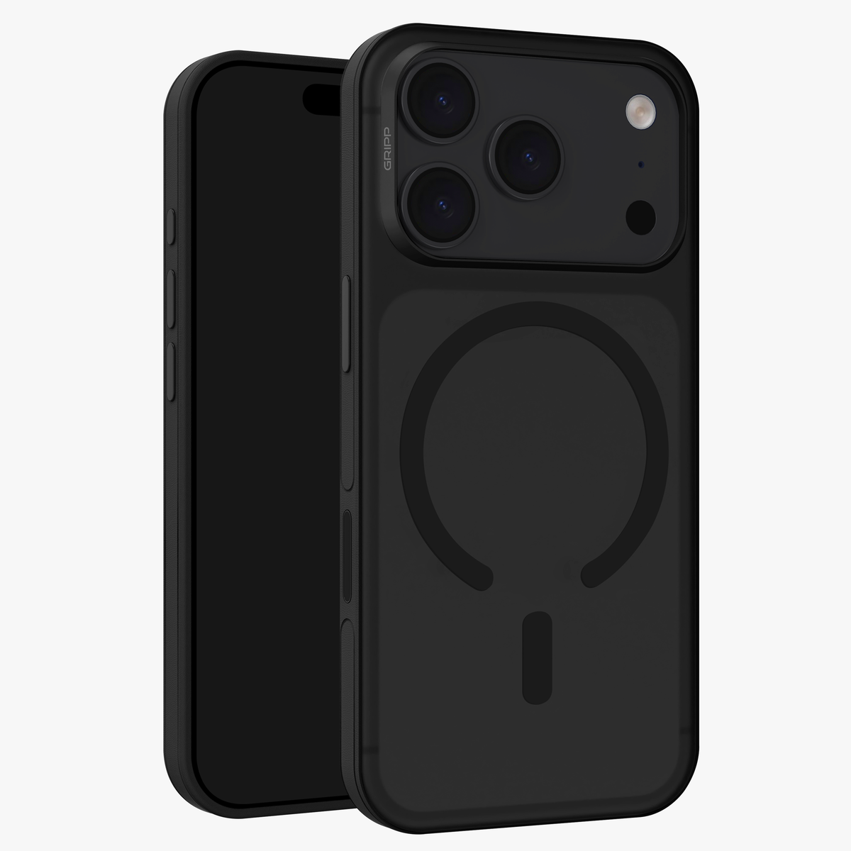 GRIPP Polar Apple iPhone 18 Pro MagSafe Case with 10ft Drop Tested - Black