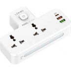 Smart Power Hub With Touch Control Night Lamp Mobile Case by CoverMeUp - Style 6