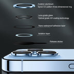 Protective Apple iPhone Back Cover - iPhone Series Camera Ring Lens Protector - Style 19
