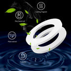 Double Ring Auto Rotating Car Air Freshener Mobile Case by CoverMeUp - Style 8