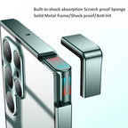 Luxury Ultra-Thin Magsafe Matte Metal Frame Case - Samsung Mobile Case by CoverMeUp - Style 24