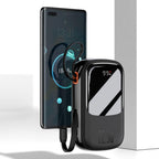 Qpow™ 10000mAh Power Bank with Type-C Cable Mobile Case by CoverMeUp - Style 2